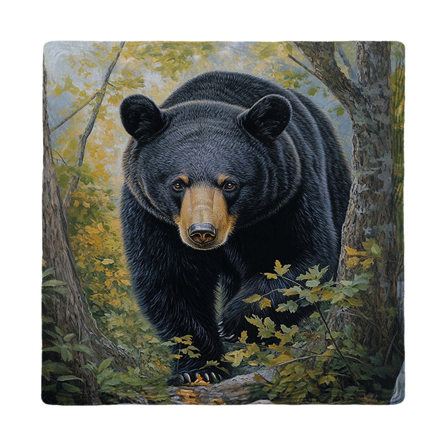 Big Momma Black Bear | Ceramic Drink Coaster