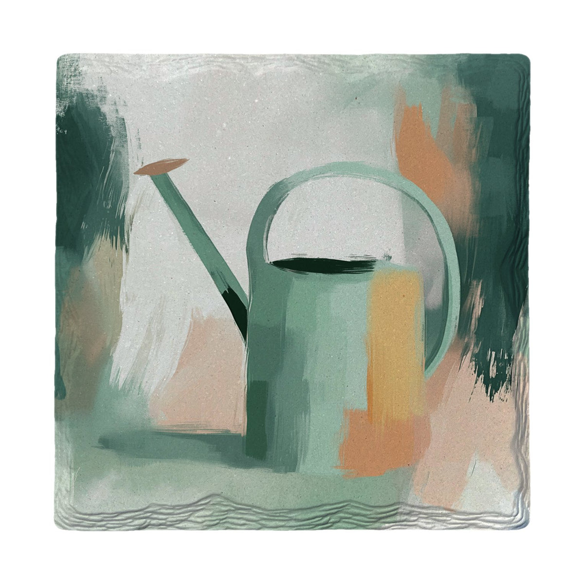 Garden Watering Can | Ceramic Drink Coaster