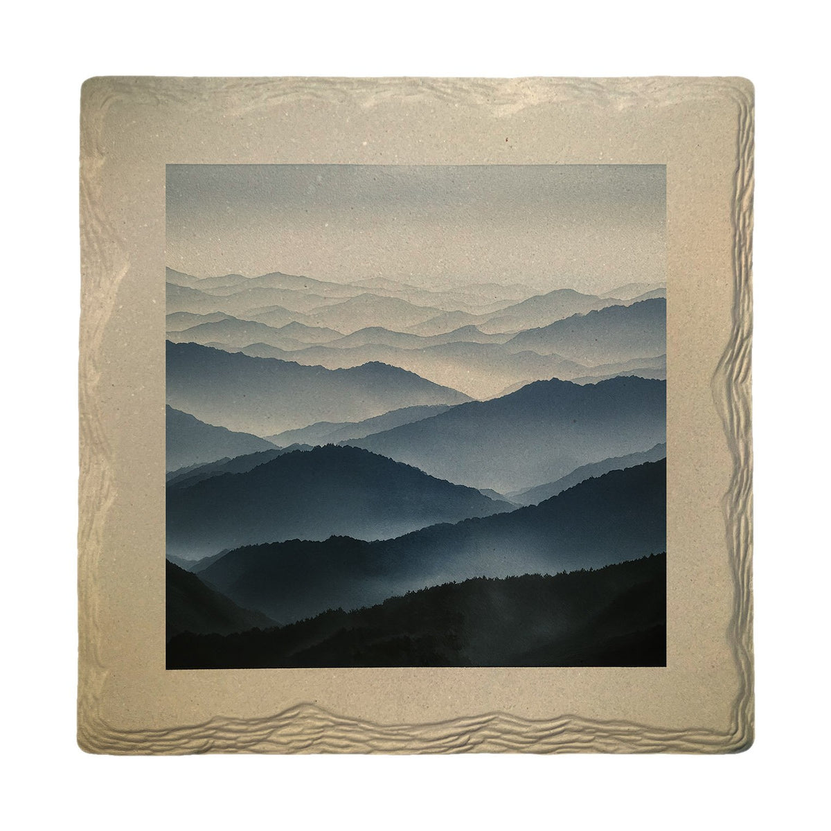 Smoky Mountain Mist | Absorbent Ceramic Drink Coaster