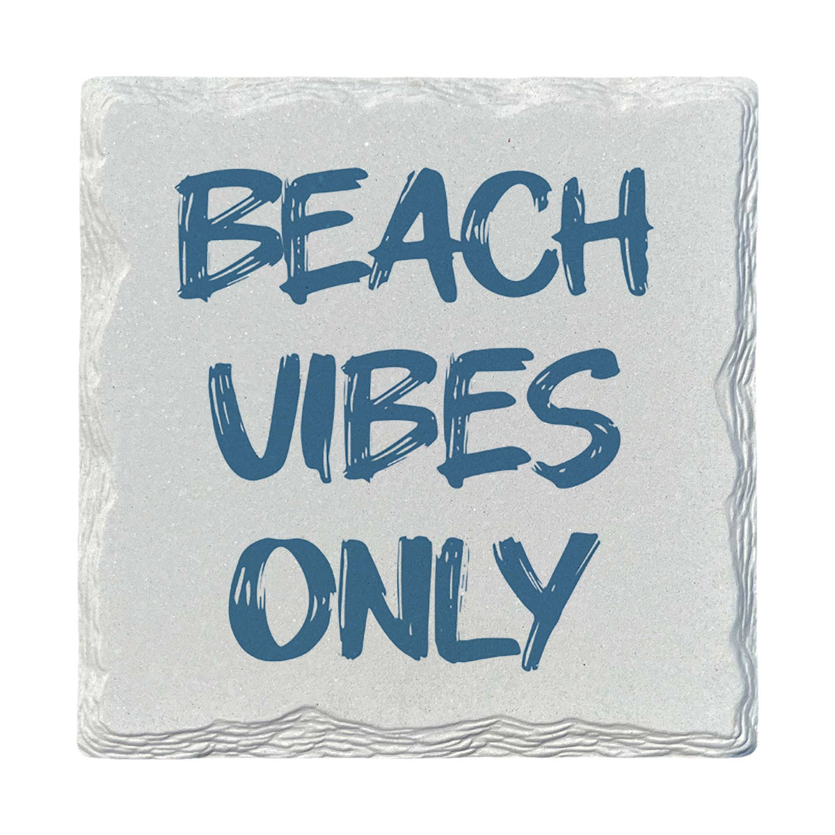 Beach Vibes Only | Ceramic Drink Coaster