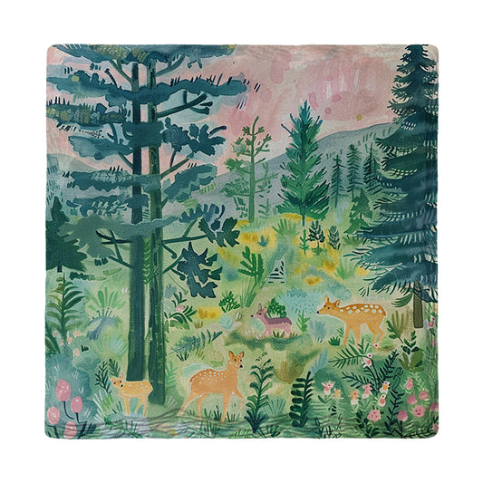 Woodland Watercolor | Ceramic Drink Coaster