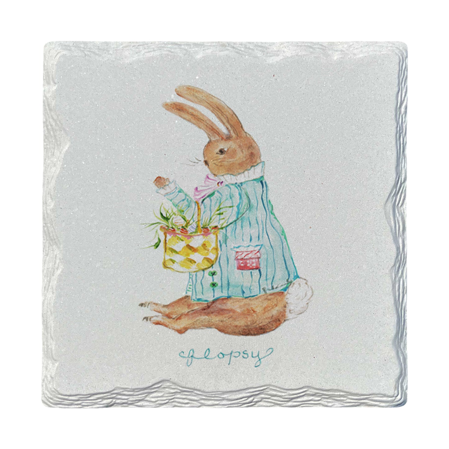 Pamela Cassidy | Flopsy Bunny | Drink Coaster