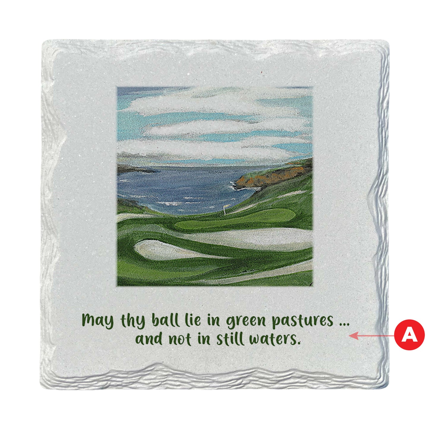 Pamela Cassidy | Golf Scene | Drink Coaster