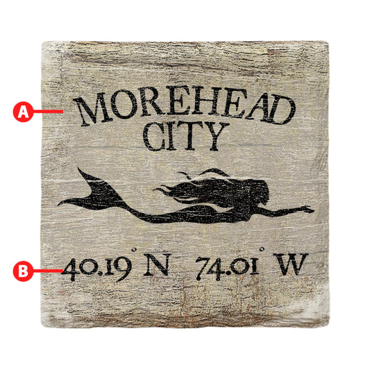 Customizable Mermaid | Drink Coaster