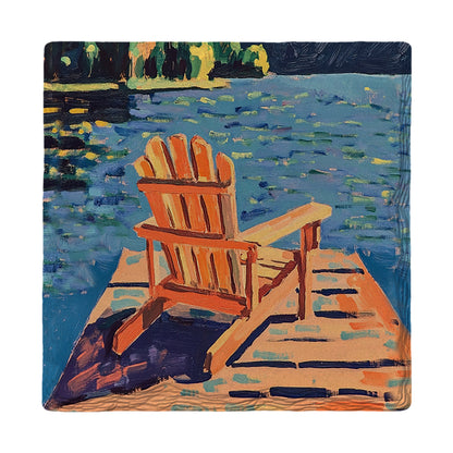 Lakeside Adirondack Chair | Drink Coaster