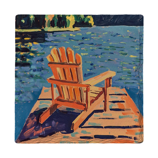 Lakeside Adirondack Chair | Drink Coaster