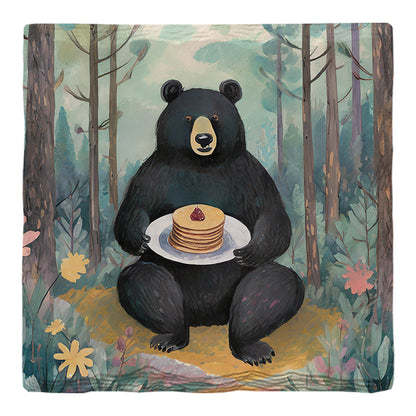 Black Bear Pancake Breakfast | Drink Coaster