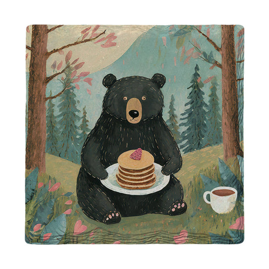 Pancakes in the Pines | Ceramic Drink Coaster