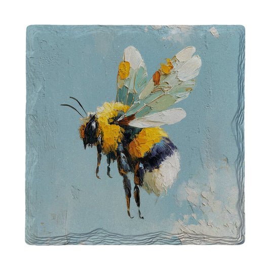 Busy Bumblebee | Ceramic Drink Coaster