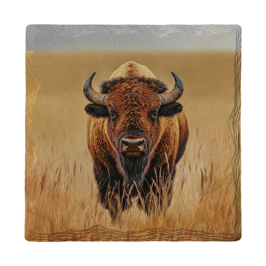 Mighty Bison | Ceramic Drink Coaster