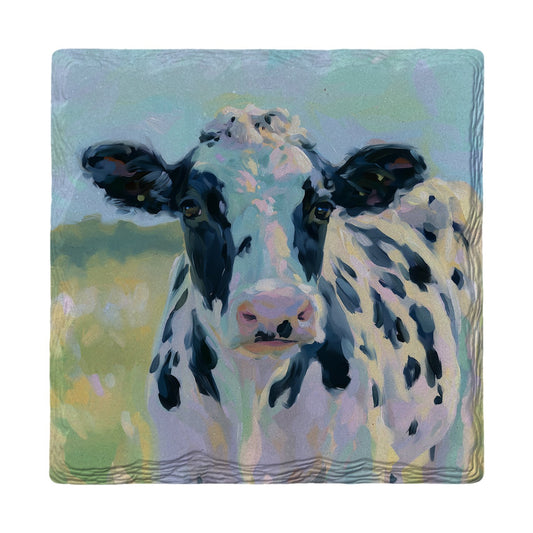 Sweet Holstein Cow | Ceramic Drink Coaster