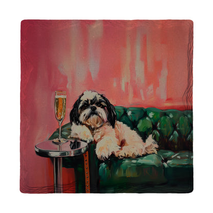 Sophisticated Shih Tzu | Ceramic Drink Coaster