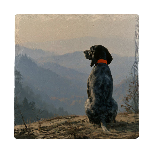 Tennessee Bluetick Coonhound | Absorbent Ceramic Drink Coaster