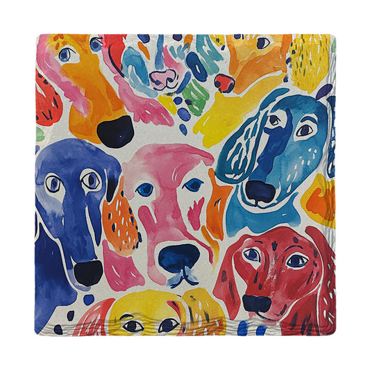 Watercolor Dogs | Drink Coaster