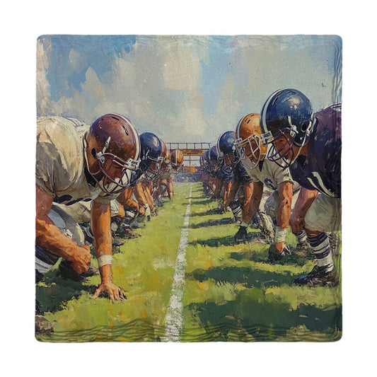 Game Day Scrimmage | Ceramic Drink Coaster