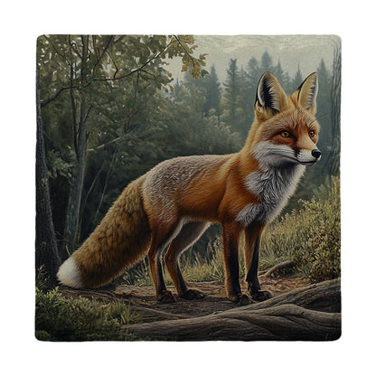 Woodland Fox | Drink Coaster