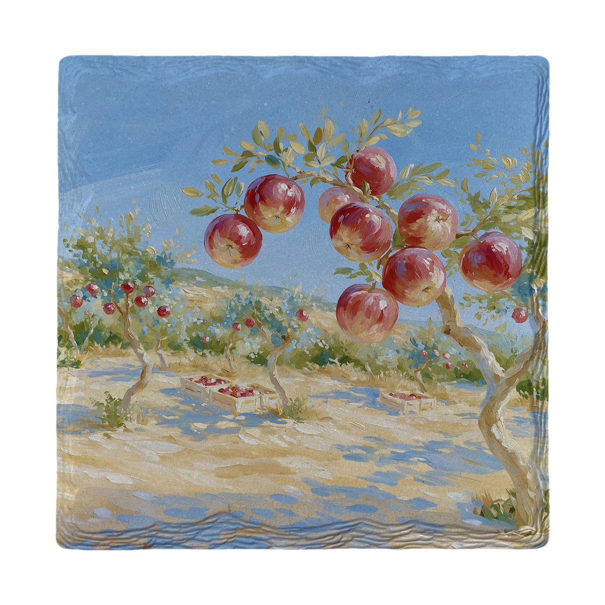 Apple Orchard Harvest | Ceramic Drink Coaster