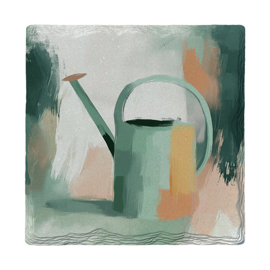 Garden Watering Can | Ceramic Drink Coaster