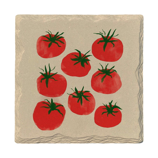 Garden Fresh Tomatoes | Ceramic Drink Coaster