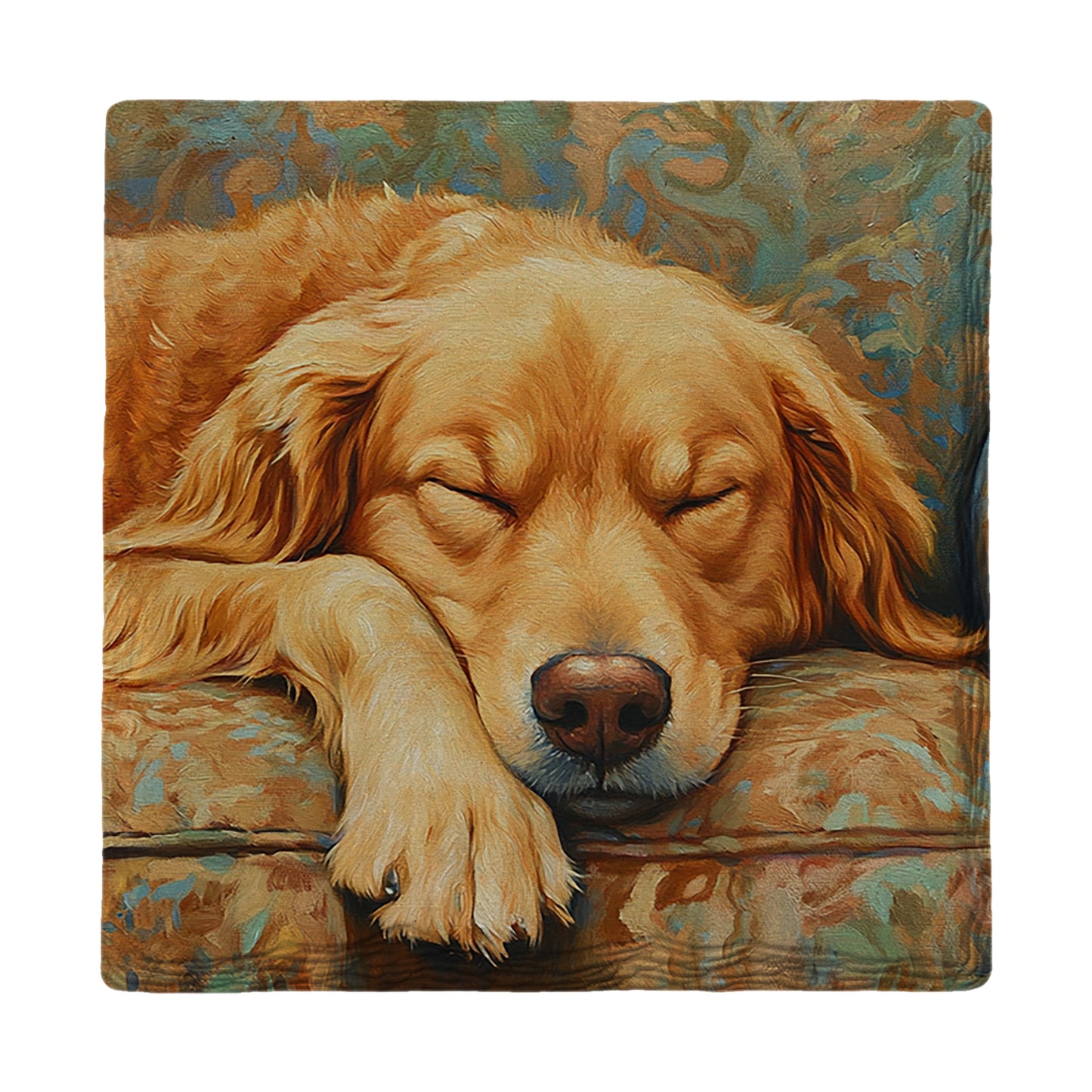 Golden Retriever Dreams | Drink Coaster