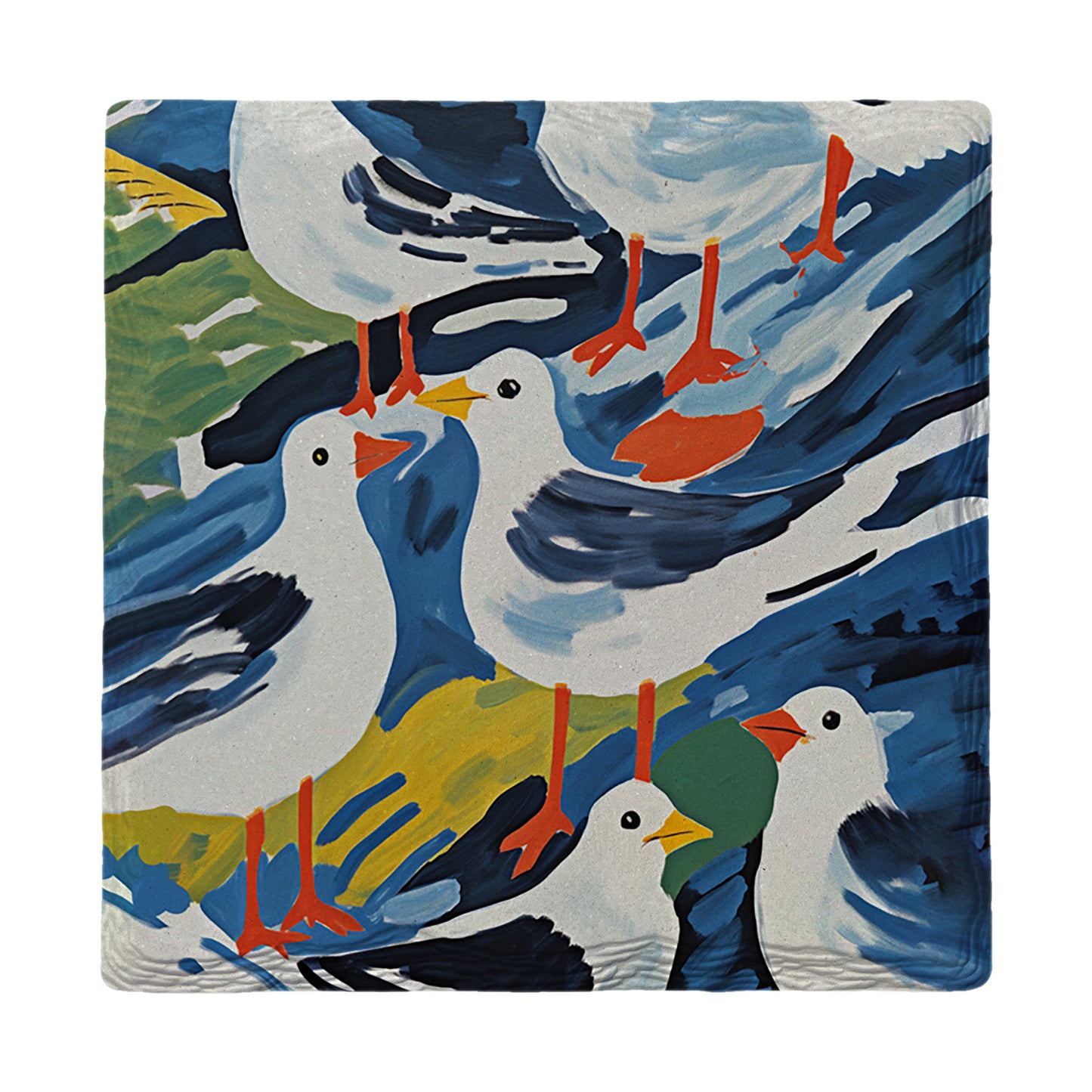 Happy Seagulls | Drink Coaster