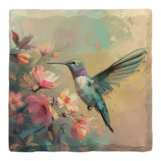 Pretty Hummingbird | Drink Coaster