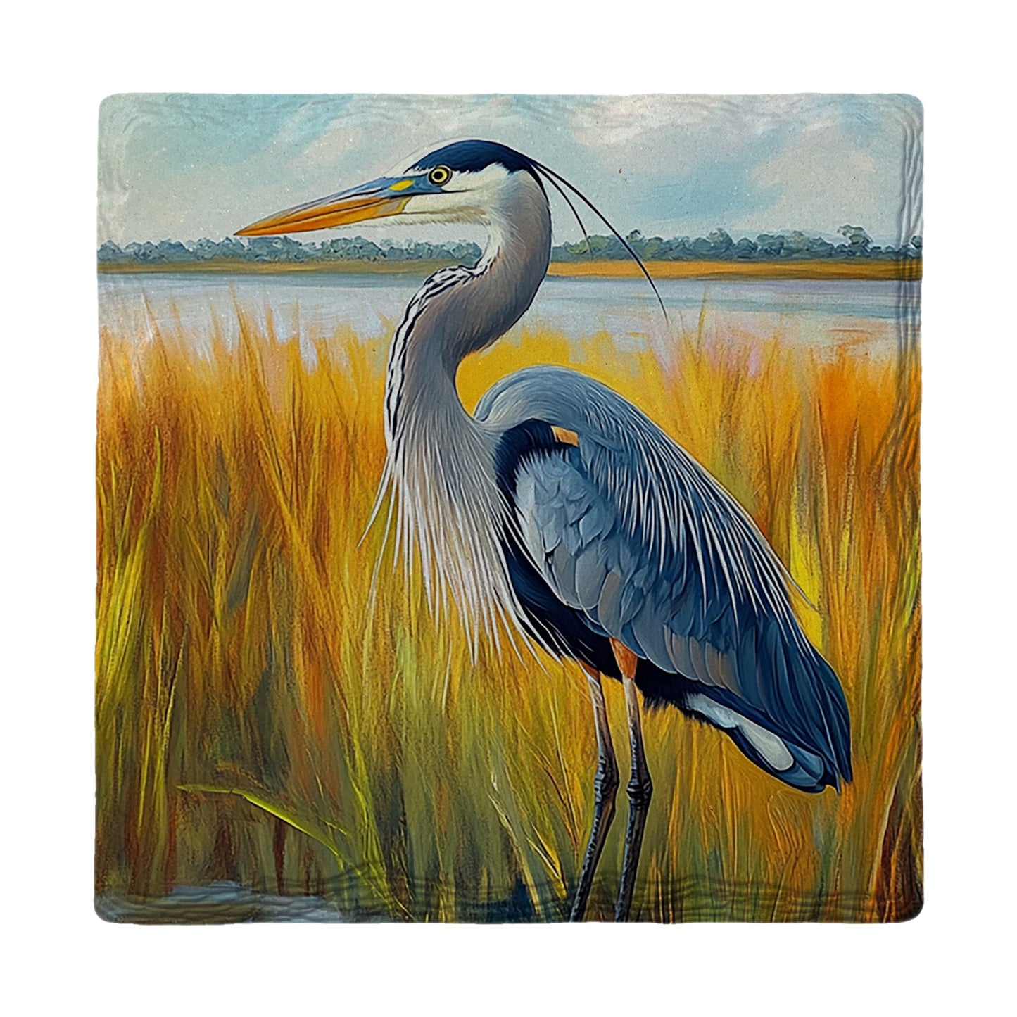 Marshland Heron | Drink Coaster