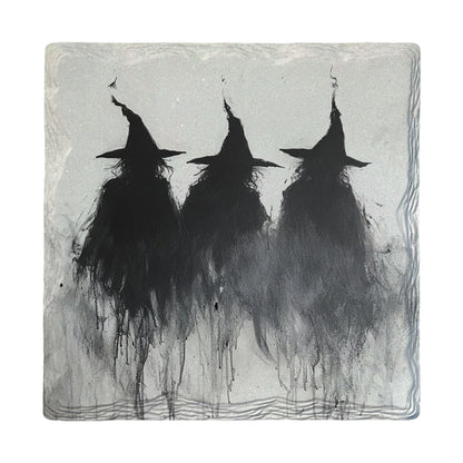 Witches of Halloween | Ceramic Drink Coaster