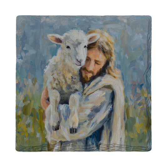 The Good Shepherd | Ceramic Drink Coaster