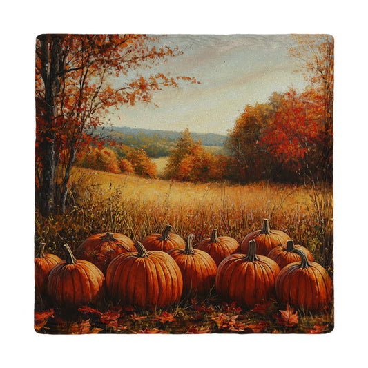 Autumn Pumpkin Harvest | Ceramic Drink Coaster
