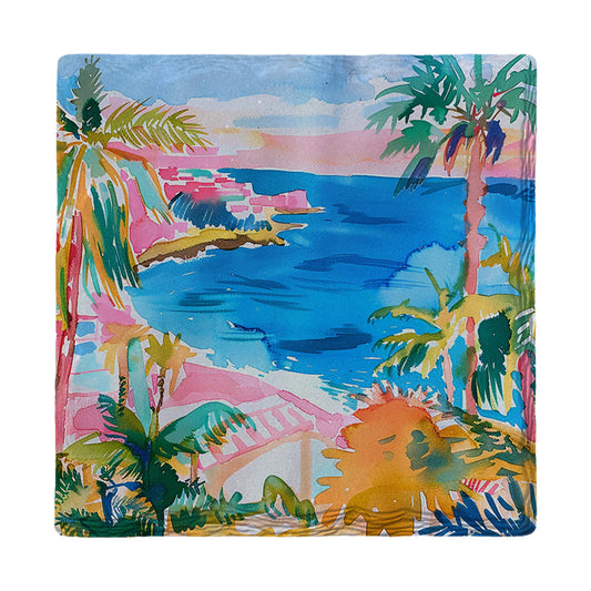 Watercolor Beach | Drink Coaster