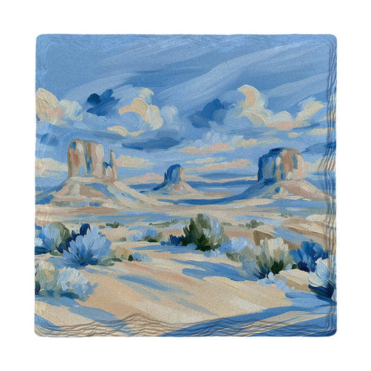 Monument Valley Skies | Ceramic Drink Coaster