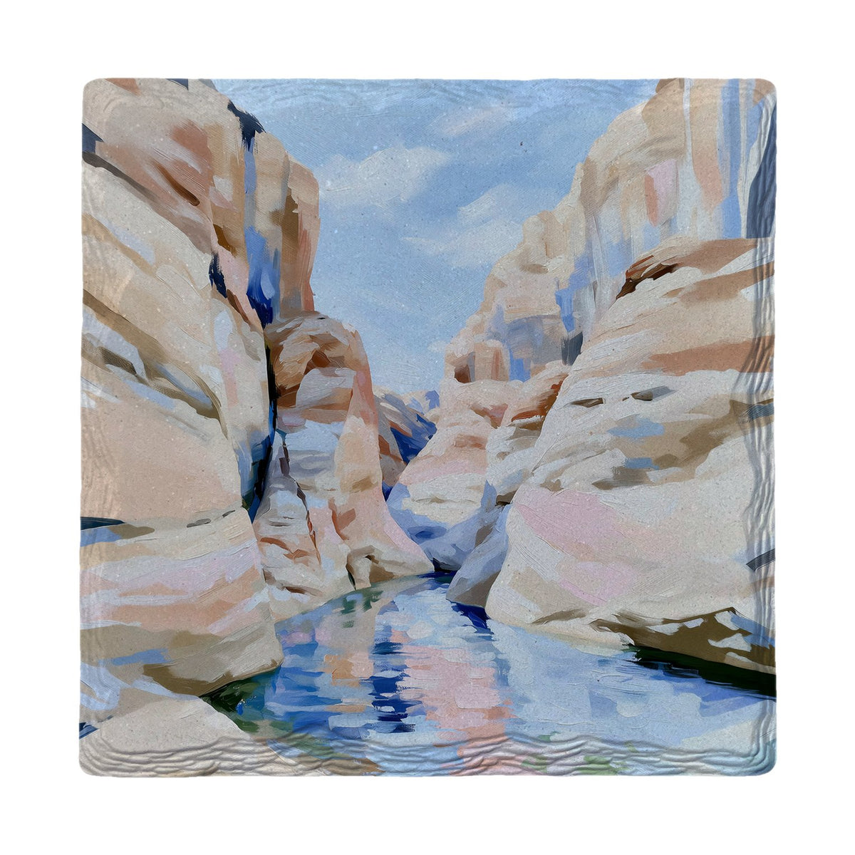 Still Canyon Waters | Ceramic Drink Coaster
