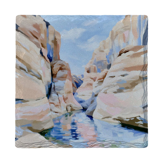 Still Canyon Waters | Ceramic Drink Coaster