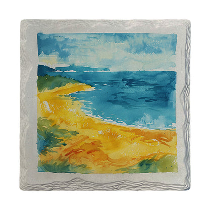 Watercolor Cove | Drink Coaster