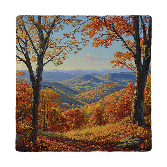 Fall Blue Ridge Mountains | Drink Coaster