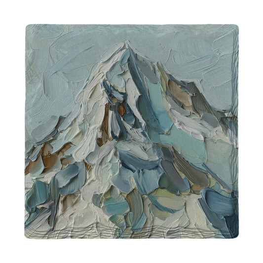 Wintry Mountain | Ceramic Drink Coaster