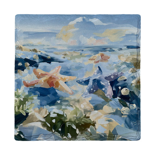 Starfish Tide Pool | Ceramic Drink Coaster