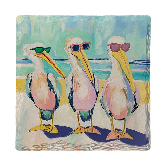 Pelican Bros | Ceramic Drink Coaster