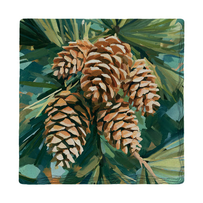Pinecone Cluster | Absorbent Ceramic Drink Coaster