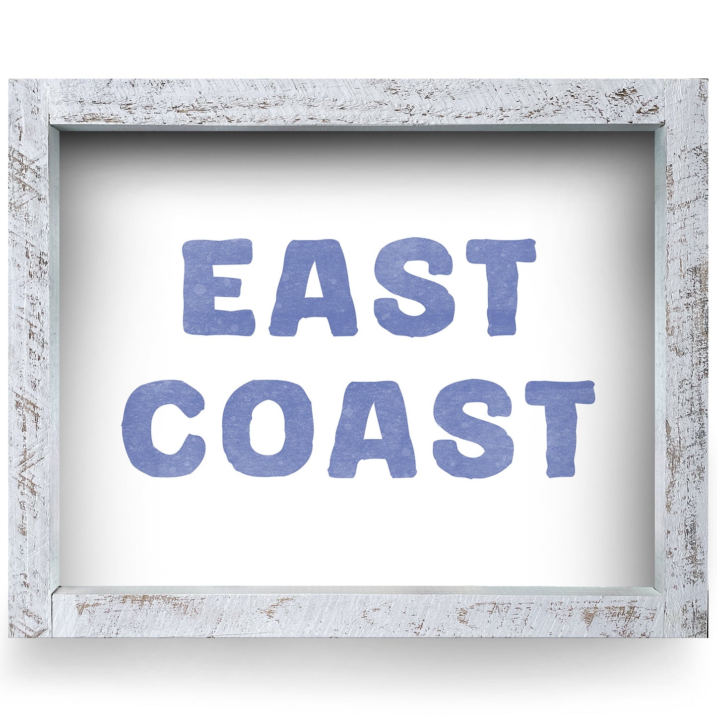 East Coast | Real Wood Framed Wall Art Print