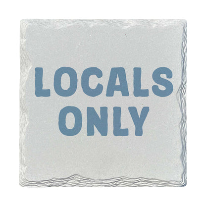 Locals Only | Absorbent Ceramic Drink Coaster