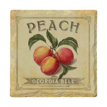 Vintage Peach | Drink Coaster