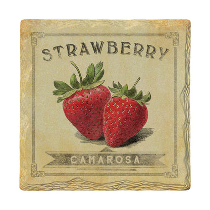 Vintage Strawberry | Drink Coaster