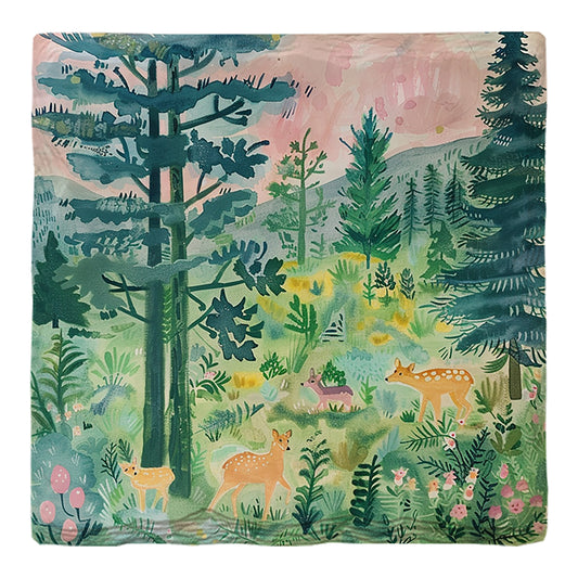 Woodland Watercolor | Drink Coaster