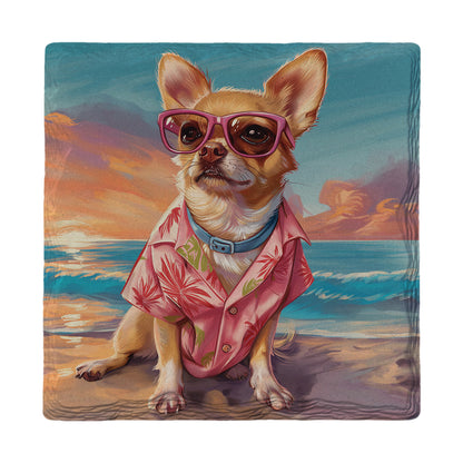 Chihuaua Beach Dog | Drink Coaster