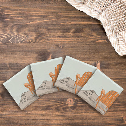 Customizable Adirondack Chair | Drink Coaster