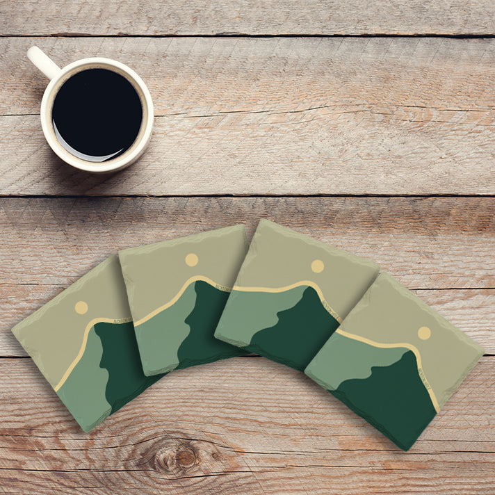 Customizable Wintergreen Mtn. | Drink Coaster