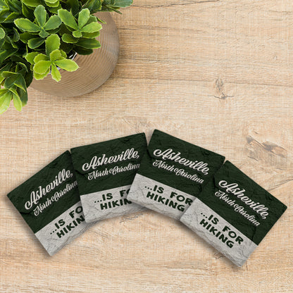 Customizable Lodge Green 'Is For' | Drink Coaster