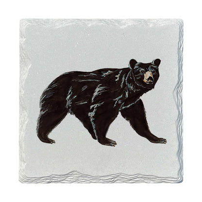 Pamela Cassidy | Black Bear | Drink Coaster